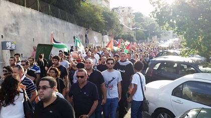 30 détenus dans les territoires occupés de la Palestine, pour protester contre l'offensive israélienne dans la bande de Gaza