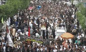پاکستان میں شہادت امیر المومنین(ع) پر جلوس ہائے عزا کا سلسلہ جاری