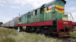 196 Mayat Korban MH-17 Diangkut dengan Kereta Api