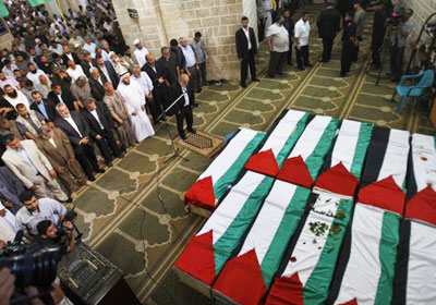 استشهاد صباح اليوم اكثر من 30 فلسطينيا بينهم الاطفال في غارات اسرائيلية على غزة