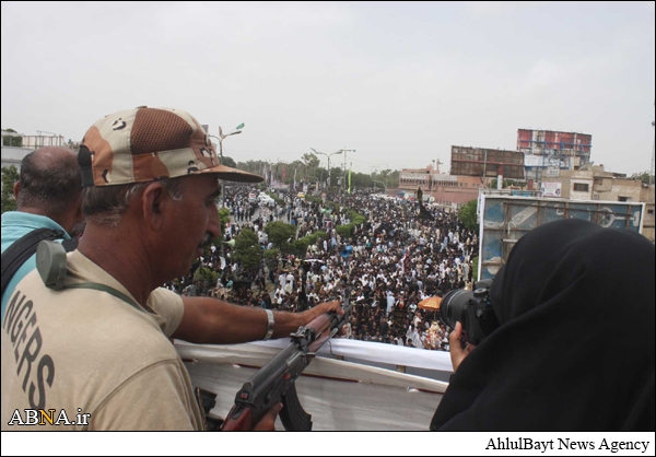 In Photos:  Imam Ali's Mourning Ceremony in Karachi under tight security