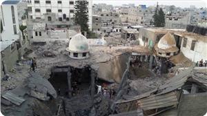 Israeli warplanes destroy 3 mosques in Gaza