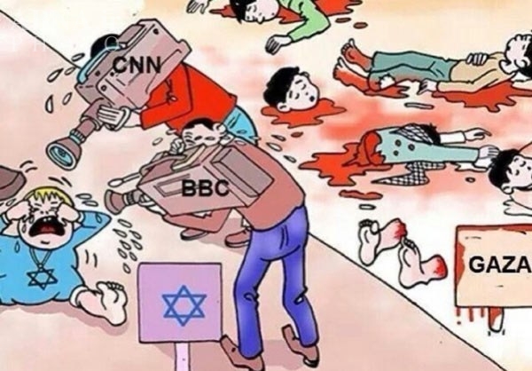BBC और CNN किस तरह से ग़ज़्ज़ा को कवरेज दे रहे हैं!
