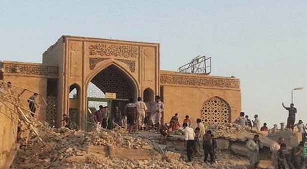 داعش نے عراق میں حضرت یونس علیہ السلام کا مزار شہید کردیا + تصاویر
