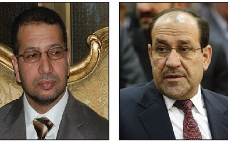 أول لقاء يجمع بين المالكي والجبوري بعد انتخابه رئيسا للمجلس