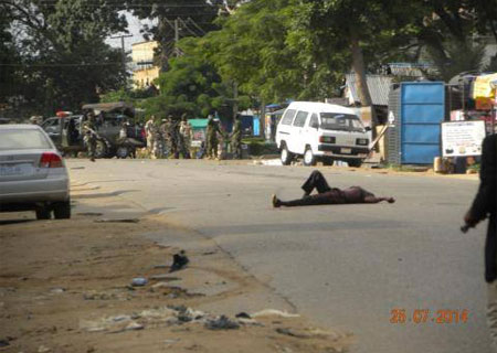 Nigerian Police Kill 24 Shia Muslims including Sheik Zakzaky’s Son In Zaria + Pics