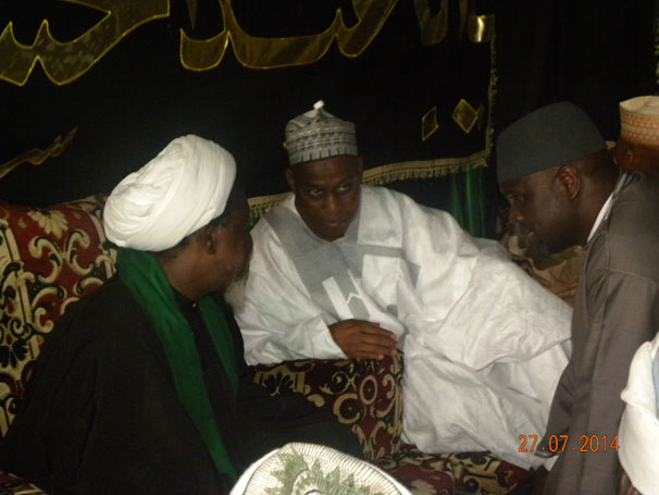 Kaduna State Governor condoles Sheikh Zakzaky / Pics 