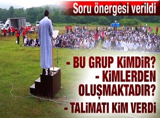 İstanbul'daki IŞİD gösterisi Meclis'e taşındı