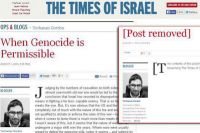 Izraelski Times: Genocid u Gazzi je dozvoljen 
