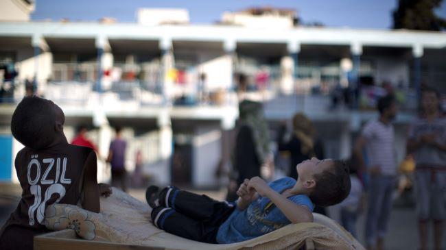  Zionist Regime Hits Another UN School in Gaza 