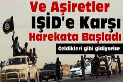 Ve aşiretler IŞİD’e karşı harekata başladı
