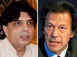 چوہدری نثار، عمران خان کو منانے میں ناکام ہو گئے