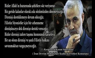 ABD ve İsrail General Süleymani’nin sözleri ile panikledi