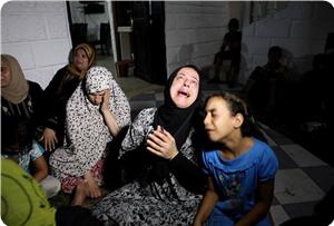 Isreli warplanes bombing of house kills woman while breastfeeding her newborn baby