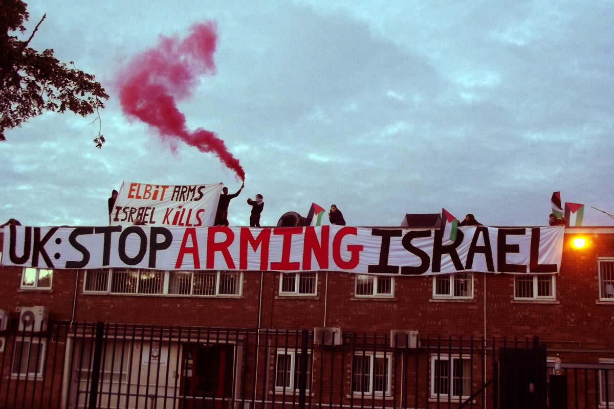 Israeli arms factory shut down by British pro-Palestine campaigners