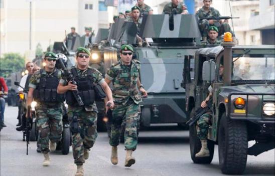 الجيش اللبناني يتمكن من تحرير سبعة عناصر قوى الامن  في عرسال