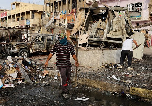 احصائية اخيرة لاعتداءات بغداد "استشهاد 32 مدنيا واصابة 108 آخرين"