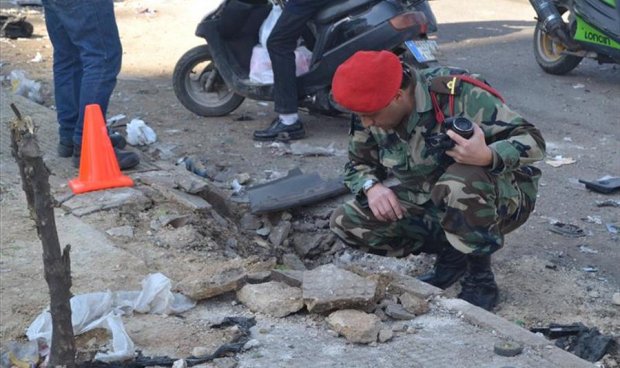 انفجار قنبلة اثناء مرور موكب رئيس هيئة العلماء المسلمين في طرابلس