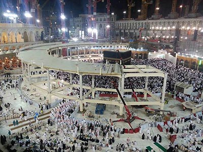 Grand Mosque Minaret may dry up Zamzam water
