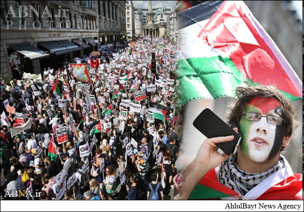 Puluhan ribu sertai demonstrasi sokong Palestin