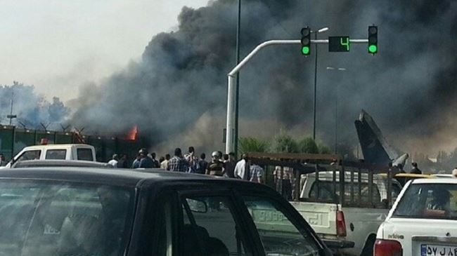 Flugzeugabsturz in Tehran