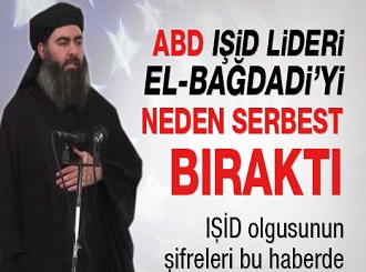 ABD IŞİD lideri El-Bağdadi'yi neden serbest bıraktı