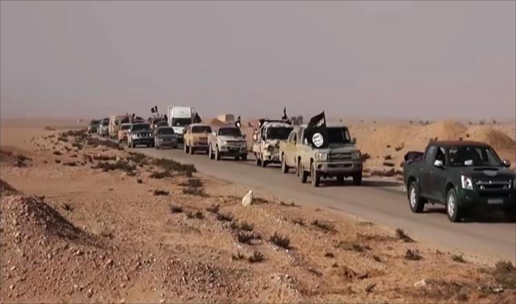 غارة لسلاح الجو على اكبر موقع لداعش ومقتل 22 ارهابيا وتدمير 19 سيارة في جلولاء