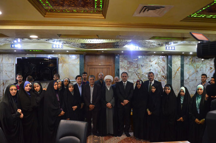 Karbala Imam Meets with Iraqi Community from Sweden 