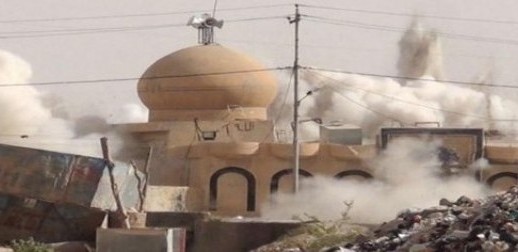 عناصر " داعش" يفجرون حسينية "جلولاء" بالعراق ويقتلون مؤذنها