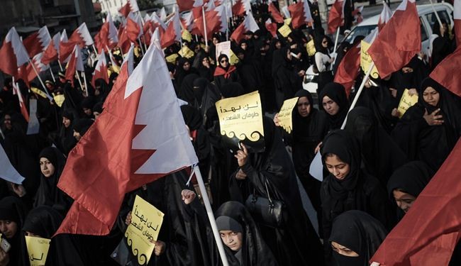 مسيرات بالمنامة تطالب بخروج المحتلين