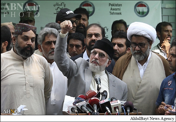 آزادی مارچ اور انقلاب مارچ اسلام آباد میں داخل جلسہ شروع + تصویر