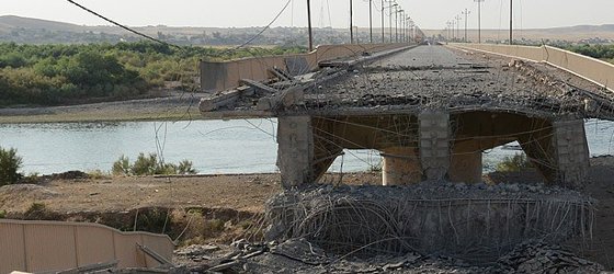 IŞİD ardında enkaz bırakıyor