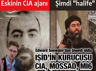 Snowden: ‘IŞİD’in kurucusu CIA, Mossad, MI6’