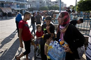 Showers dry up as water shortages add to Gaza misery