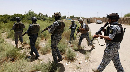 Armée irakienne annihile a25 terroristes d'EIIL