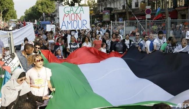  French, Bangladeshi Protestors Slam Zionist Attacks on Gaza 