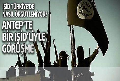 Antep'te bir IŞİD'liyle görüşme / Foto