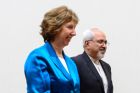 Zarif und Ashton treffn sich in Brüssel 