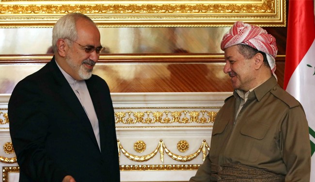 Iran the first country supplied the Kurdish forces with arms: Barzani