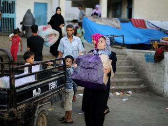 Ana shigar da kayan agaji zuwa Gaza