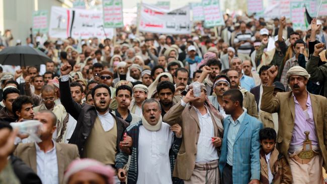 Yemeni president warns Houthi Shia protesters
