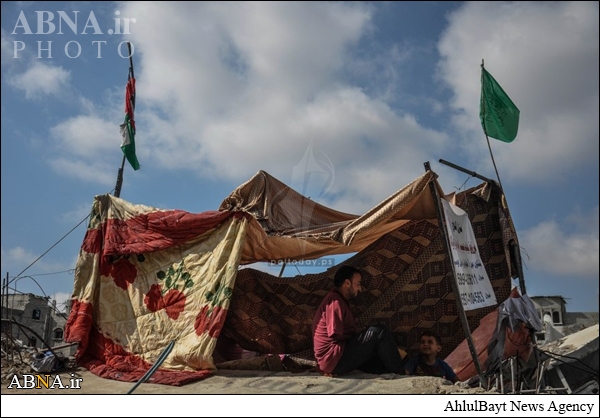 In Photos: Gazans try to restore normal life