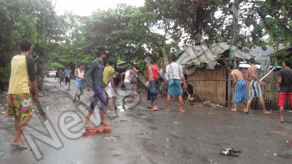 ဂိုဏ္ဃဏဆန္ဆန္ မင္းမဲ့စ႐ိုက္ သာေကတရန္ပြဲ ေသနတ္ ၂ ခ်က္ ပစ္ေဖာက္ခဲ့ဟု ရပ္ကြက္ေန ျပည္သူမ်ား ေျပာၾကား