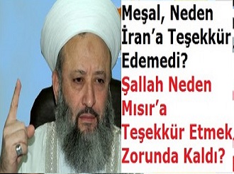 Meşal Neden İran'a teşekkür edemedi