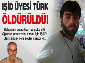 IŞİD'e katılan Türk Suriye'de öldürüldü! / Foto