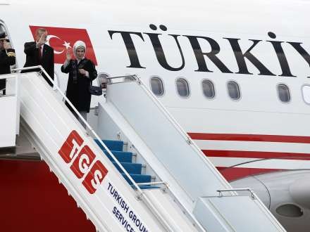 Türkiyə prezidenti Rəcəb Tayyib Ərdoğan Bakıdadır.