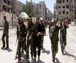 شام ميں دہشتگردوں کے خلاف ملک گير فوجي آپريشن