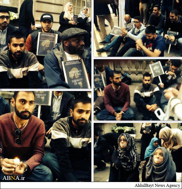 UK activists protest Shia cleric imprisonment by Saudi Arabia