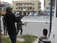 Ana Ci Gaba Da Barin Wuta Tsakanin 'Yan Bindiga Da Dakarun Soji A Birnin Bengazi Na Libya