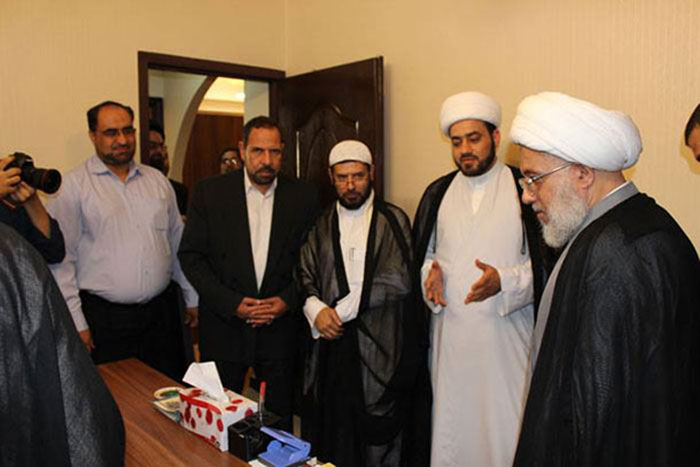 SG of Imam Hussein Holy Shrine Visits Qaf International News Agency in Qum, Iran